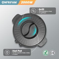 2.000 2-u-1 ELEKTRIČNI ROŠTILJ s regulacijom temperature, jednostavan za čišćenje