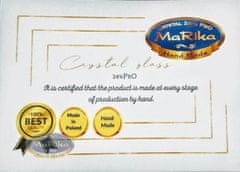 Marika Čaše za šampanjac od kobaltnog kristala 150 ml Olive Grid