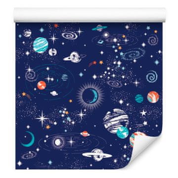 Fototapeta planeti, svemir, zvijezde za dnevni boravak i spavaću sobu 50x1000 cm