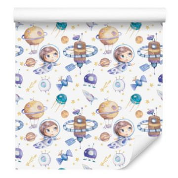 Fototapeta Planet Space za dnevni boravak i spavaću sobu 50x1000 cm