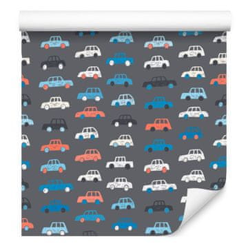 Tapeta šarenih automobila za dnevni boravak i spavaću sobu 50x1000 cm