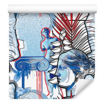 Pop art tapeta za dnevni boravak i spavaću sobu 50x1000 cm