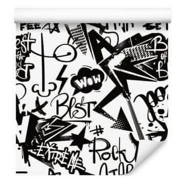 Graffiti tapeta za dnevni boravak i spavaću sobu 50x1000 cm