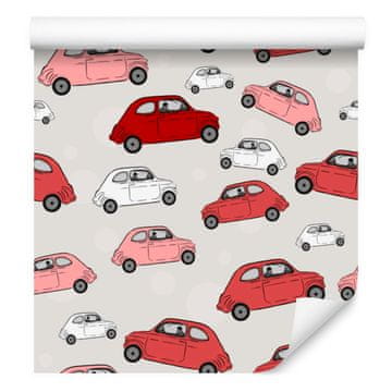 Tapeta šarenih automobila za dnevni boravak i spavaću sobu 50x1000 cm
