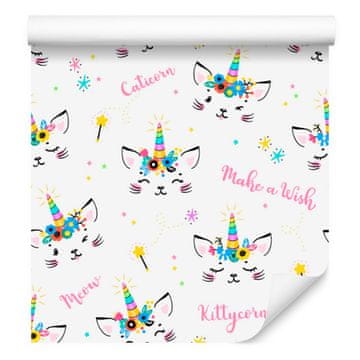 Fototapeta Magic Kittens za dnevni boravak i spavaću sobu 50x1000 cm