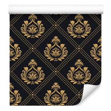 Tapeta s plemenitim ornamentima za dnevni boravak i spavaću sobu 50x1000 cm