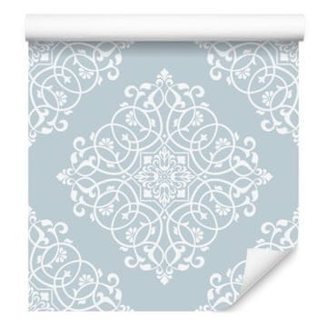 Tapete s ornamentima u baroknom stilu za dnevni boravak i spavaću sobu 50x1000 cm
