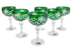 Marika Čaše za šampanjac Emerald Crystal 150ml s ananasom