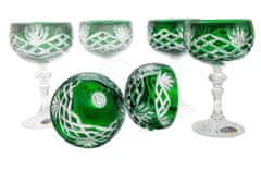 Marika Čaše za šampanjac Emerald Crystal 150ml s ananasom