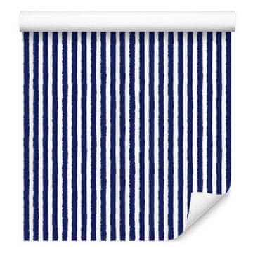Elegantna tapeta s vertikalnim prugama za dnevni boravak i spavaću sobu 50x1000 cm