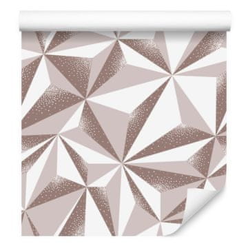 3D tapeta s geometrijskim uzorkom za dnevni boravak i spavaću sobu 50x1000 cm