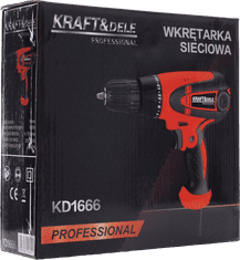 Kraft&Dele Akumulatorski odvijač KD1666 od 900 W, 10 mm, 750 o/min