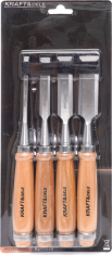 Kraft&Dele Stolarska dlijeta 6, 12, 18, 24 mm KD11770