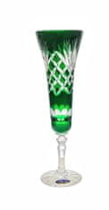 Marika Čaše za šampanjac Emerald Crystal 170 ml s mirisom ananasa