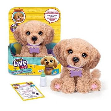 slomart Little Live Pets - moj psić Bailey, interaktivni plišani pas