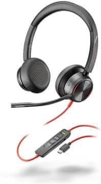 slomart POLY Blackwire 8225 Stereo slušalice, USB-C/A, 8X223AA