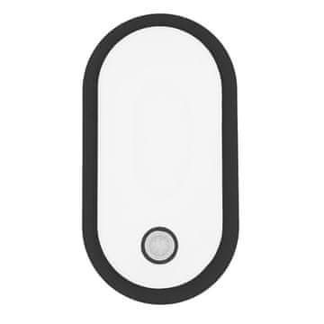 LAMPA Maclean MCE534B LED svjetiljka s PIR senzorom pokreta, crna