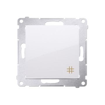 Simon 54 Premium bijela - križni konektor 10AX DW7.01/11