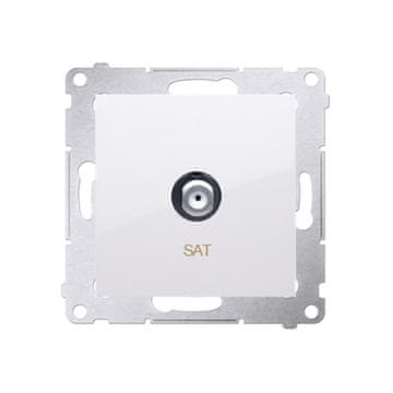 Simon 54 Premium bijela - F-tip antenska utičnica jednostruka DASF1.01/11