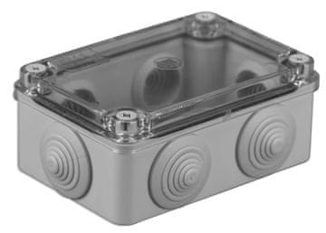 Pawbol Nadžbukna kutija S-Box 206-P - 120x80x50, 6 uvodnica, IP65