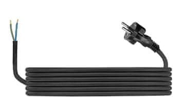 Pawbol Gumeni priključni kabel 2x1,5 1,5 m ravni utikač