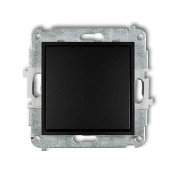 Mini mat crna - jednopolni prekidač - 12MWP-1