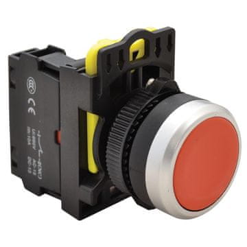 Tracon Electric Standardna skrivena tipka NYG3-R crvena
