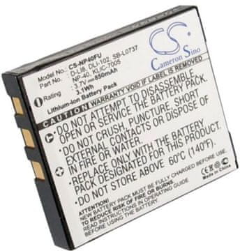 Northix Baterija za Benq DC X600 itd.