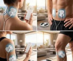 Medivon Medivon Flux mišićni elektrostimulator za noge, EMS / TENS, podesiva frekvencija / intenzitet, LCD, timer
