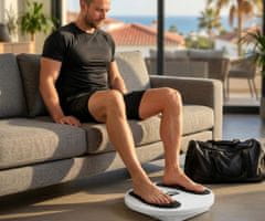 Medivon Medivon Flux mišićni elektrostimulator za noge, EMS / TENS, podesiva frekvencija / intenzitet, LCD, timer