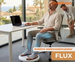 Medivon Medivon Flux mišićni elektrostimulator za noge, EMS / TENS, podesiva frekvencija / intenzitet, LCD, timer