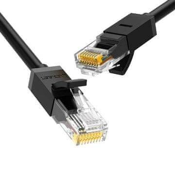 Northix Ugreen Ethernet mrežni kabel RJ45, Cat6, UTP, 1000Mbps, 1m - Crni