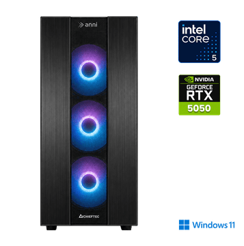 Anni Gamer Optimal računalo, Intel Core i5-12400F, 16GB, SSD1TB, RTX 5050, W11H