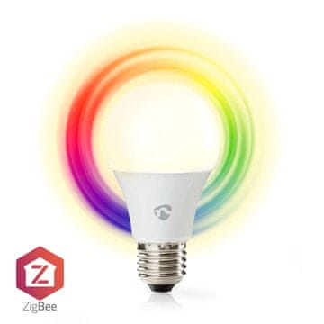 Nedis SmartLife žarulja u punoj boji Zigbee 3 0 E27 806 lm 9 W RGB Toplo do hladno bijela 2200 6500 K AndroidTM IOS Žarulja 1 kom