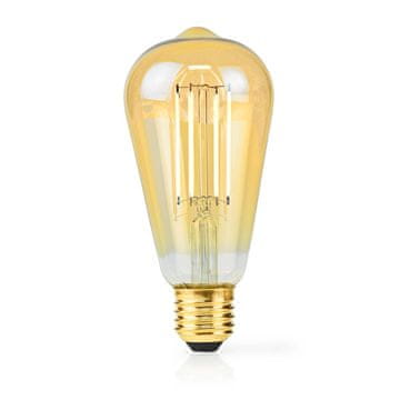 Nedis LED žarulja E27 ST64 4 9 W 470 lm 2100 K Prigušljiva Ekstra toplo bijela Retro stil 1 kom