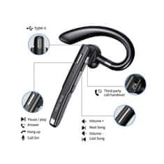 BLAVEC Discover 55 Bluetooth Handsfree slušalica + Power Bank, crna