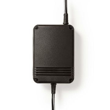 Nedis Univerzalni DC adapteri za napajanje | Auto adapter | 24 W | Ulazni napon: 12 V DC / 24 V DC | 1,5 / 3 / 4,5 / 6 / 7,5 / 9 / 12 V DC | Maksimalna izlazna struja po priključku: 2,0 A | Crna
