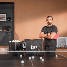 NOVA Pongbot S Pro robot za stolni tenis, crni