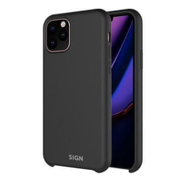 Northix Tekuća silikonska maskica za iPhone 11 Pro Max - crna