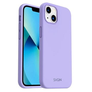 Northix Tekuća silikonska maskica za iPhone 14 Plus - boja lavande