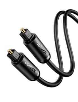 Northix UGREEN Toslink optički audio kabel, 3 m - Crni
