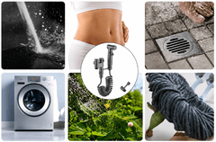 HOME & MARKER® Ručni dvostruki bide tuš s metalnim ventilom, mat crni dizajn, za higijenu kupaonice i pranje kućnih ljubimaca | BIDETIX
