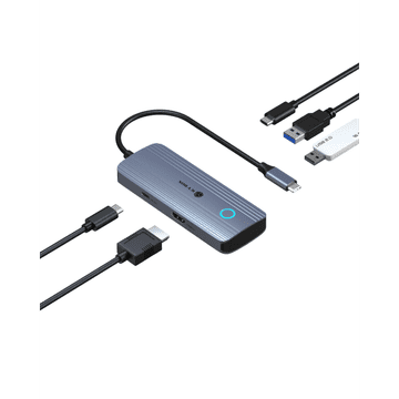 IcyBox IB-DK4081-SO prijenosna USB-C priključna postaja