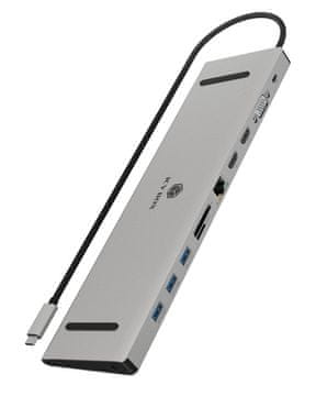 IcyBox IB-DK2106A-CPD dokovna stanica s 100 W Power Delivery