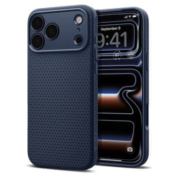 Spigen Spigen Liquid Air maska za iPhone 18 Pro Max / 17 Pro Max - Tamno plava