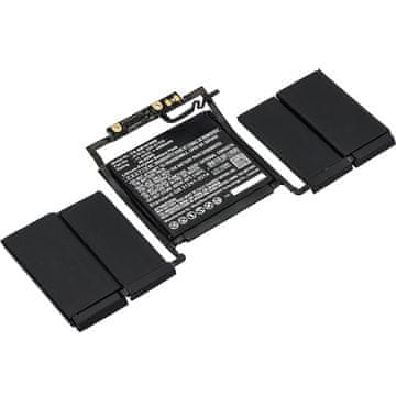 Northix Baterija za MacBook Pro 13 A1706 Touch Bar, 11.4V 4300mAh