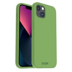 Northix Tekuća silikonska maskica za iPhone 14 Plus - žad zelena