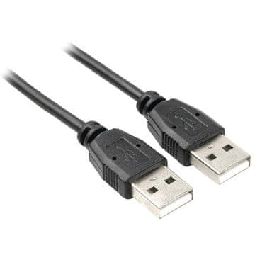 Akyga Kabel usb 2.0 Akyga AK-USB-11 USB A(M) - A(M) 1,8 m, crni