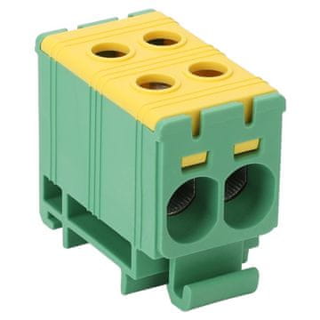 Tracon Electric Kompaktni konektor sabirnice, zeleni 2,5-35 mm2 FLEAL-35/2ZS
