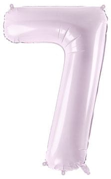 Folija balon broj 7 SEDAM ljubičasti 72cm